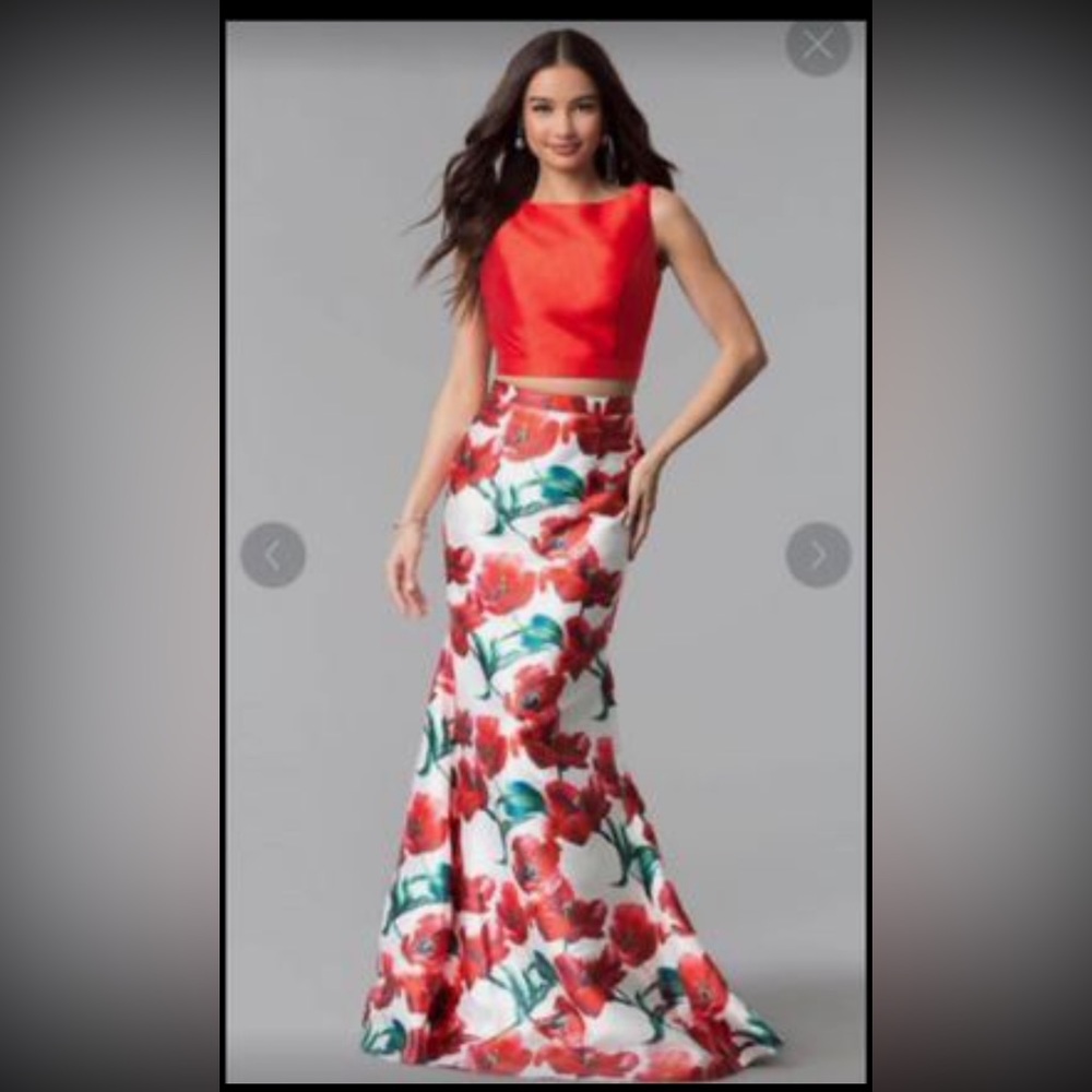 Prom Dress, 2 Piece set